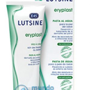 E45 Lutsine eryplast pasta al agua 75 gr para irritaciones en la piel del bebé-0